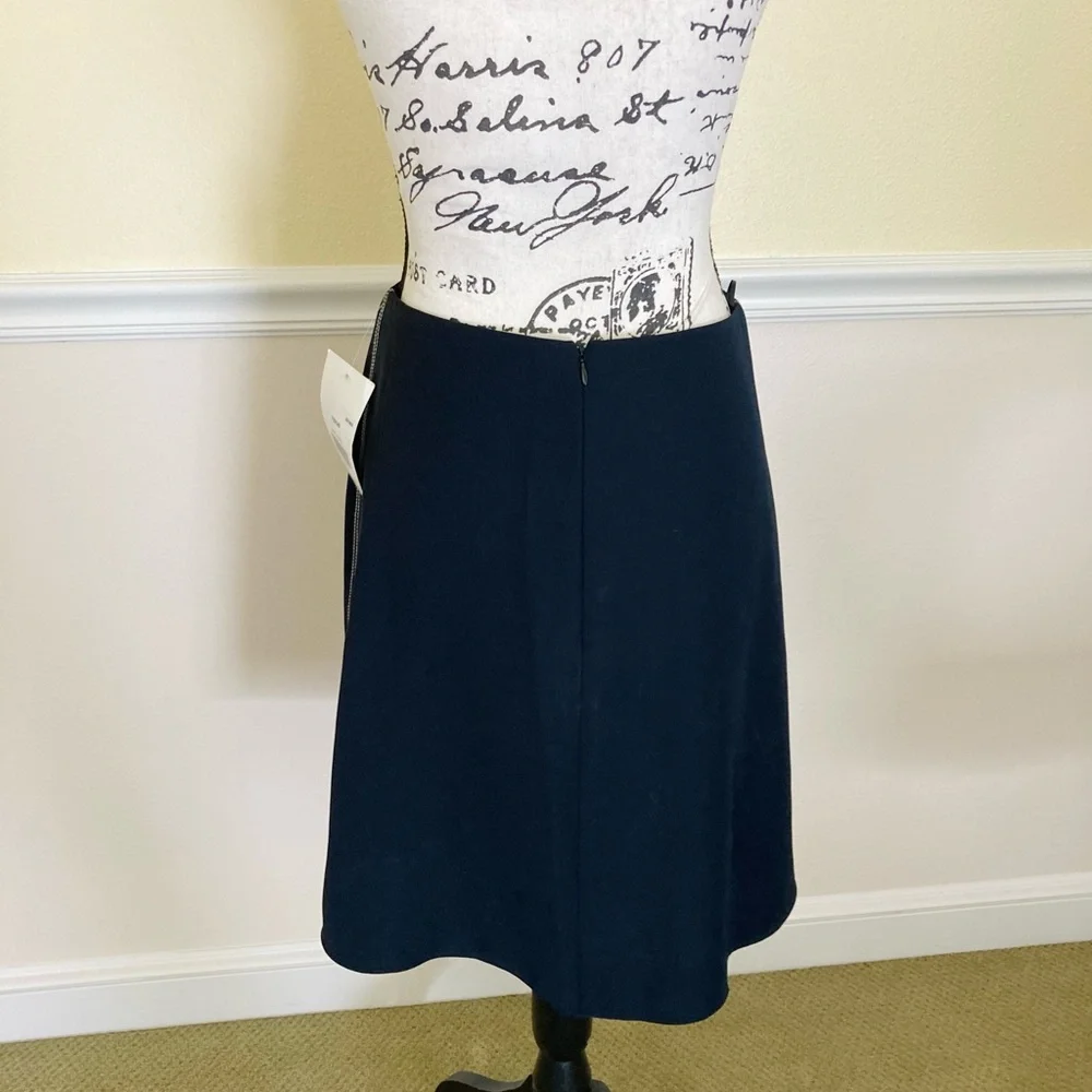 NWT LOUIS VUITTON UNIFORM BLACK STRIPE SKIRT